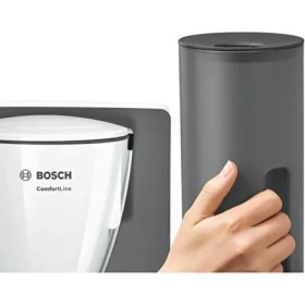 Resim Bosch Filtre Kahve Makinesi Comfortline Aroma+, Aroma Korumalı Cam Sürahi, 1,25 Lt, 15 Fincan Için, Çıkarılabilir Su Tankı, Damlama Durdurucu, Döner Filtre Taşıyıcı, Kablo Saklama [enerji Sınıfı B] 