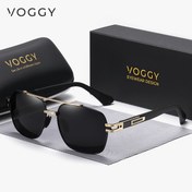 Resim VOGGY şık ve basit pilot metal UV koruma polarize güneş gözlükleri, erkekler ve kadınlar için uygun, sürüş, bisiklet, yürüyüş, kamp, balıkçılık, tatil, seyahat, açık hava, parti dekorasyonu, aksesuarlar ve hediyeler 