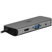 Resim Bix Bx11Hb Type-C Hdmı Vga Ethernet Kart Okuyucu Usb Dönüştürücü 
