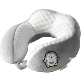 Resim Dcvtg Karikatür U Şeklinde Yastık Buz Fasulyeleri Deve Sırtı Boyun Yastığı Seyahat Taşınabilir Boyun Yastığı Ofis Uyku Yastığı Deve Sırtı Yardımcı Pilot Uçak Yastığı (Yurt Dışından) 