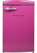 Resim Vestel Retro SB14111 122 L Statik Buzdolabı Pembe 