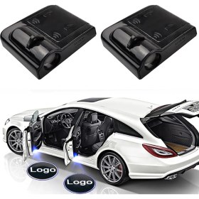 Resim Xiyu Shop Cadillac Için 1 Adet Yeni Kablosuz LED Araba Kapısı Karşılama Lazer Projektör Logosu Hayalet Gölge Gece Işıkları Araba Styling Aksesuarları Kitleri Koltuk Için (Yurt Dışından) 