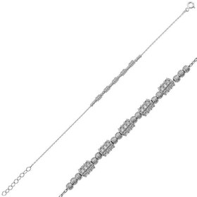 Resim Silver White Dorissa Women's Bracelet 