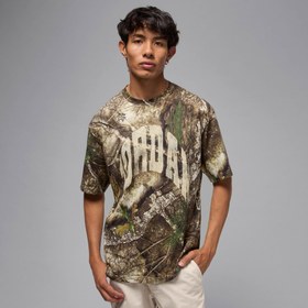 Resim Jordan Brooklyn Crew Erkek Renkli T-Shirt 