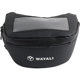 Resim Dinosaurs Siyah Motosiklet Ön Çantası Elektrikli Araba Scooter Ön Çantası Dokunmatik Ekranlı Cep Telefonu Navigasyon Su Geçirmez Sürücü Çantası Saklama Çantası Gosterildigi Gibi 