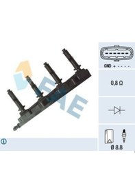 Resim Opel Signum 2003-2008 Arası 2.2 Direct Fae Marka Ateşleme Bobini 
