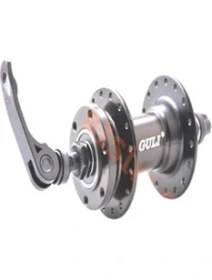 Resim Bisiklet Ön Göbek Rulmanlı 32 Delik Alüminyum Siyah [disk Uyumlu] - Mandallı 