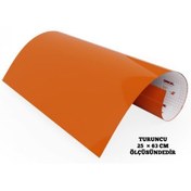 Resim STİCKERCI BEY 25×63 Yapışkanlı Folyo Tüm Renkler Ile Birlikte Esnek Ve Dayanıklıdır ( Sudan Etkilenmez) 