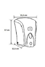 Resim Omnipazar Vialli F6M Medical Köpük Sabun Dispenseri 1000 ml Beyaz 