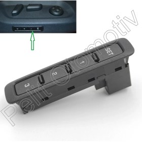 Resim Pelit Otomotiv Tiguan Koltuk Ayar (Hafıza) Butonu Tuşu 1Z0959769A Orjinal 