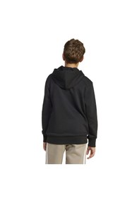 Resim adidas Sport Lifestlye Fleece Çocuk Siyah Kapüşonlu Sweatshirt 