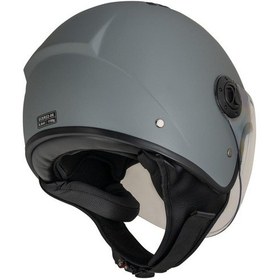 Resim NCR Air Açık Motosiklet Kaskı Mat Gri 
