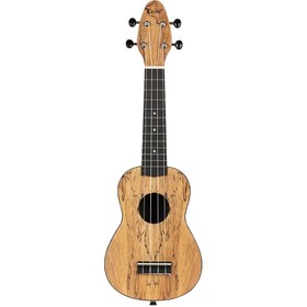 Resim Ortega K3-SPM Keiki Soprano Ukulele Set (Spalted Maple) 