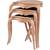 Resim Zigon Ahtopot Sehpa Model Ham Torna Kayın Kaplama Tabla Ayak Isk 