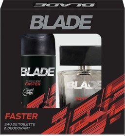 Resim Blade Faster Erkek Parfüm EDT 100 ML + Deodorant 150 ML 