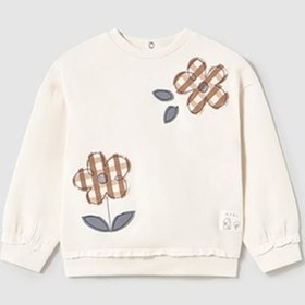 Resim Mayoral Kız Bebek İşlemeli Sweatshirt 1459 Çok Renkli 