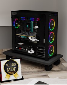 Resim KONAK EV EŞYALARI Bilbo Çalışma Masası,MDF,Oyuncu Masası,Gamer Masa 