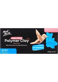 Resim Mm Make N Bake Polimer Kil Signature 400g - Sky Blue 