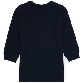 Resim U.S. Polo Assn. Kız Çocuk Lacivert Payet İşlemeli Sweat Örme Elbise 50315624-VR033 