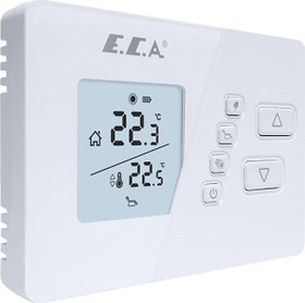 Resim E.C.A Eca Oda Termostadı Kablosuz Poly Comfort 200w 