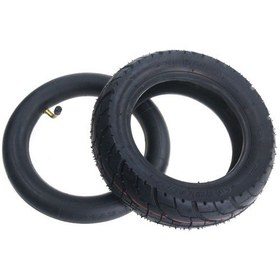 Resim 10 İnç Elektrikli Scooter Lastiği 80 / 65-6 İç Ve Dış Lastik 80 / 65-6 Kalınlaştırılmış Lastik İç Lastik Lastik Parçaları Çok Renkli 