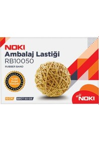 Resim Noki Ambalaj Lastiği 10cm 50gr Paket Lastiği Lastik - 3 Paket 
