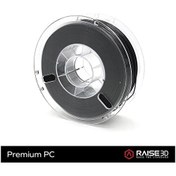 Resim RAISE3D Premium Pc Filament 1.75MM 1kg Siyah 