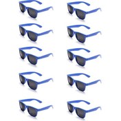 Resim Lovatfirs 10'lu Güneş Gözlüğü Paketi - Uv Koruma, Kadın Erkek Çocuk, Çok Renklimaviother51 Beyaz 