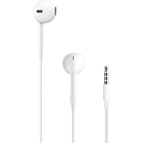 Resim i6 Aux to Stereo Earphone Kablolu Kulaklık Beyaz 