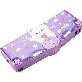 Resim Suntek Kırtasiye Kutusu Hafif Sert Kalem Çocuk Boys Menekşe 