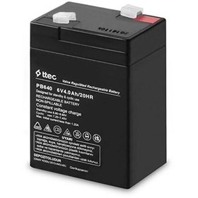 Resim Ttec 6V 4Ah 6 volt 4 amper KURU AKÜ BATARYA PİL - 6 VOLT 1 AMPER AKÜ PİL BATARYA 