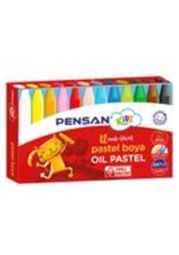 Resim Kidz Pastel Boya 12 Renk Kutulu 98060 2 Paket Karışık Çok Renkli 