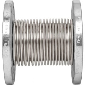 Resim Unox Paslanmaz Döner Flanş 30MM Laynersiz Metal Körüklü Kompansatör 