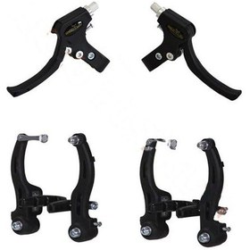 Resim Bisiklet. Bmx Fren Takımı V Brake Fren Kollar Halatlar Dahil 