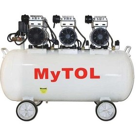 Resim Mytol EWS100 3 Hp 8 Bar 100 LT Sessiz Kompresör 