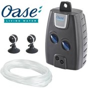 Resim Oase Oxymax 200 Çift Çıkışlı Hava Motoru 