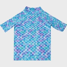Resim Slipstop Miranda Junior Uv Korumalı Kısa Kollu T Shirt Kız Çocuk T Shirt St2611000007 Turkuaz 