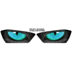 Resim PROMOT R25 2014 2018 UYUMLU FAR STİCKER MODEL 8 