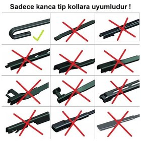 Resim Bosch Eco Telli Silecek 34 40 45 48 50 53 55 60 Cm Adet 55 Cm 