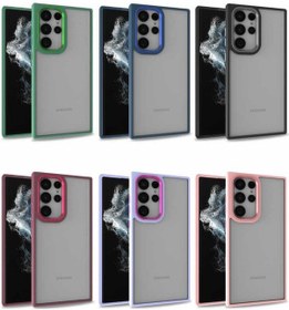 Resim Galaxy S22 Ultra Uyumlu Zore Flora Kılıf-lila Lila 