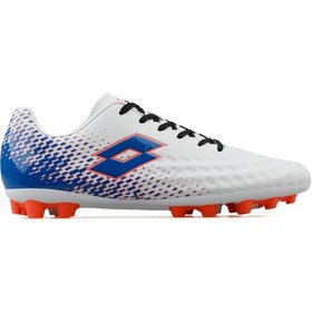 Resim Lotto Splip Fg 2fx Beyaz Mavi Erkek Çim Zemin Kramponu 101109081 Beyaz 