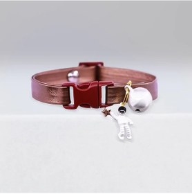 Resim Soulader Shanhua Shop No.20 Desenli 30 Cm Kadar Yumuşak Deri Kedi Tasması, Köpek Ve Yavru Kedi Boyunluğu, Evcil Hayvan Giyimi Aksesuarı 