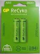 Resim GP Reycko 2600 Mah Şarjlı Kalem Pil - 2 Li Paket Halinde 