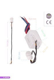 Resim Ack Ay31-01050 220v 360 Derece Mini Sensör 