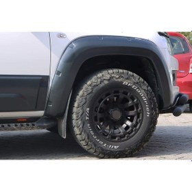 Resim Vw Amarok Çamurluk Dodik Seti 19 Cm Depo Kapaklı Vidalı Abs 4 Parça 2012-2017 Arası 
