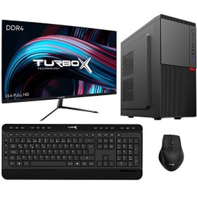 Resim Turbox Tx5085 Intel Core İ5 14400 23.6" 8 GB RAM DDR4 512 GB M.2 NVMe SSD FHD FreeDOS Masaüstü Ofis Bilgisayarı 