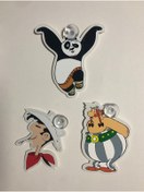 Resim Green Otomotiv Cam Süsleri Üçlü Takım Kung Fu Panda Red Kit Oburiks 
