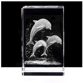 Resim Periboia 3d Kristal Yunus Modeli 