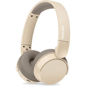 Resim PHILIPS TAH3209BG Dinamik Bas, Çok Noktalı Bağlantı Kablosuz Kulak Üstü Kulaklık Bej 