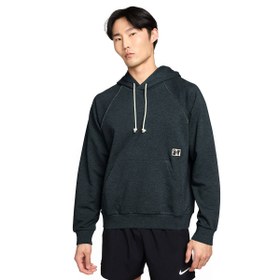 Resim Nike Dri-Fit Heritage Fleece Top Erkek Yeşil Antrenman Sweatshirt HV3785-390 